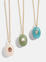 BaubleBar Aura Semi-Precious Pendant Necklace - Green - 
    20% Off 2+ Necklaces with code LAYER20
  
