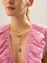 BaubleBar Aura Semi-PreciousPendant Necklace - Purple - 
    20% Off 2+ Necklaces with code LAYER20
  
