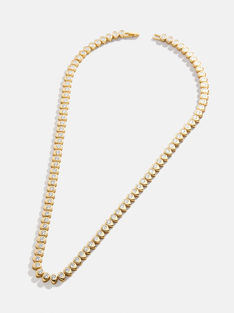 BaubleBar 18K Gold Geraldine Tennis Necklace - Gold/Pavé - 
    20% Off 2+ Necklaces with code LAYER20
  
