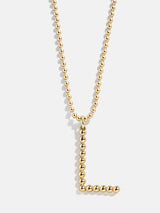 BaubleBar L - 
    Gold initial necklace
  
