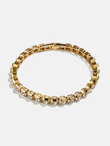 BaubleBar Megan Tennis Bracelet - Gold/Pavé - 
    Crystal tennis bracelet
  
