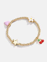 BaubleBar Made You Smile Kids' Charm Bracelet - Cherry - 
    Kids' pisa charm bracelet
  
