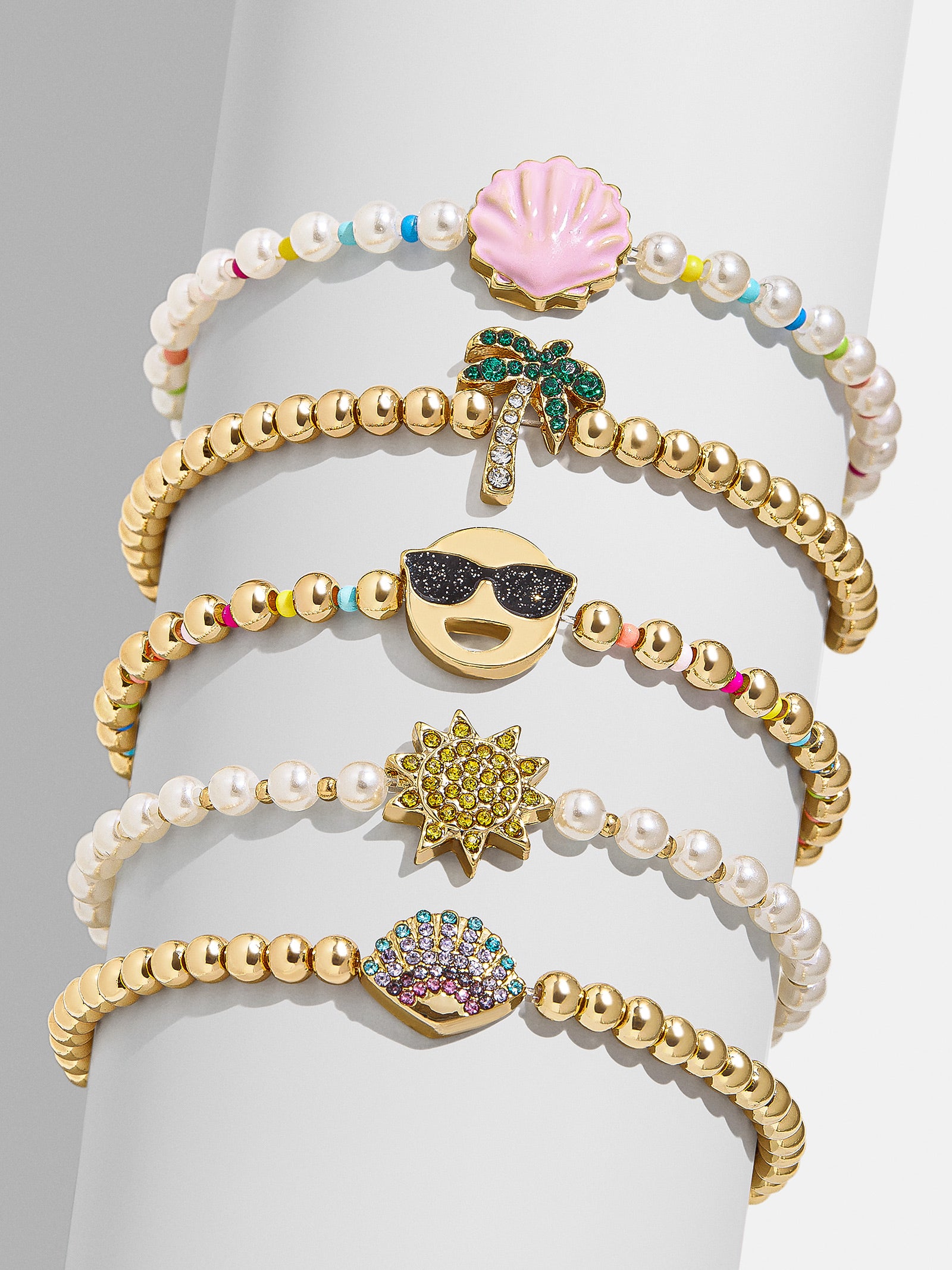 Island Time Kids’ Bracelet Set - Seashell