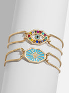 Evil Eye Reversible Bracelet - Multi