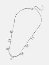 BaubleBar Sterling Silver Custom Icon Necklace - Silver - 
    Sterling Silver
  
