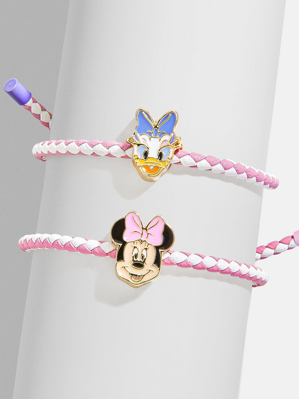 Disney Kids' Minnie Mouse & Daisy Duck BFF Bracelet Set - Minnie Mouse & Daisy Duck