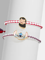 BaubleBar Disney Kids' Lilo & Stitch BFF Bracelet Set - Lilo & Stitch - 
    One Lilo bracelet, one Stitch bracelet
  
