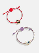 BaubleBar Disney Kids' Lilo & Stitch BFF Bracelet Set - Lilo & Stitch - 
    One Lilo bracelet, one Stitch bracelet
  
