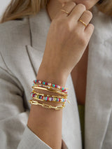 BaubleBar Paola Semi-Precious Bracelet - Multi - 
    Semi-precious pull-tie bracelet
  
