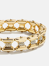 BaubleBar Colette Bracelet - Gold/Pavé - 
    Pavé stretch bracelet
  
