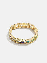 BaubleBar Colette Bracelet - Multi - 
    Pavé stretch bracelet
  
