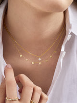 BaubleBar 18K Gold Custom Mini Icon Necklace - 18K Gold Plated Sterling Silver - 
    Ends Tonight: Enjoy 20% Off
  
