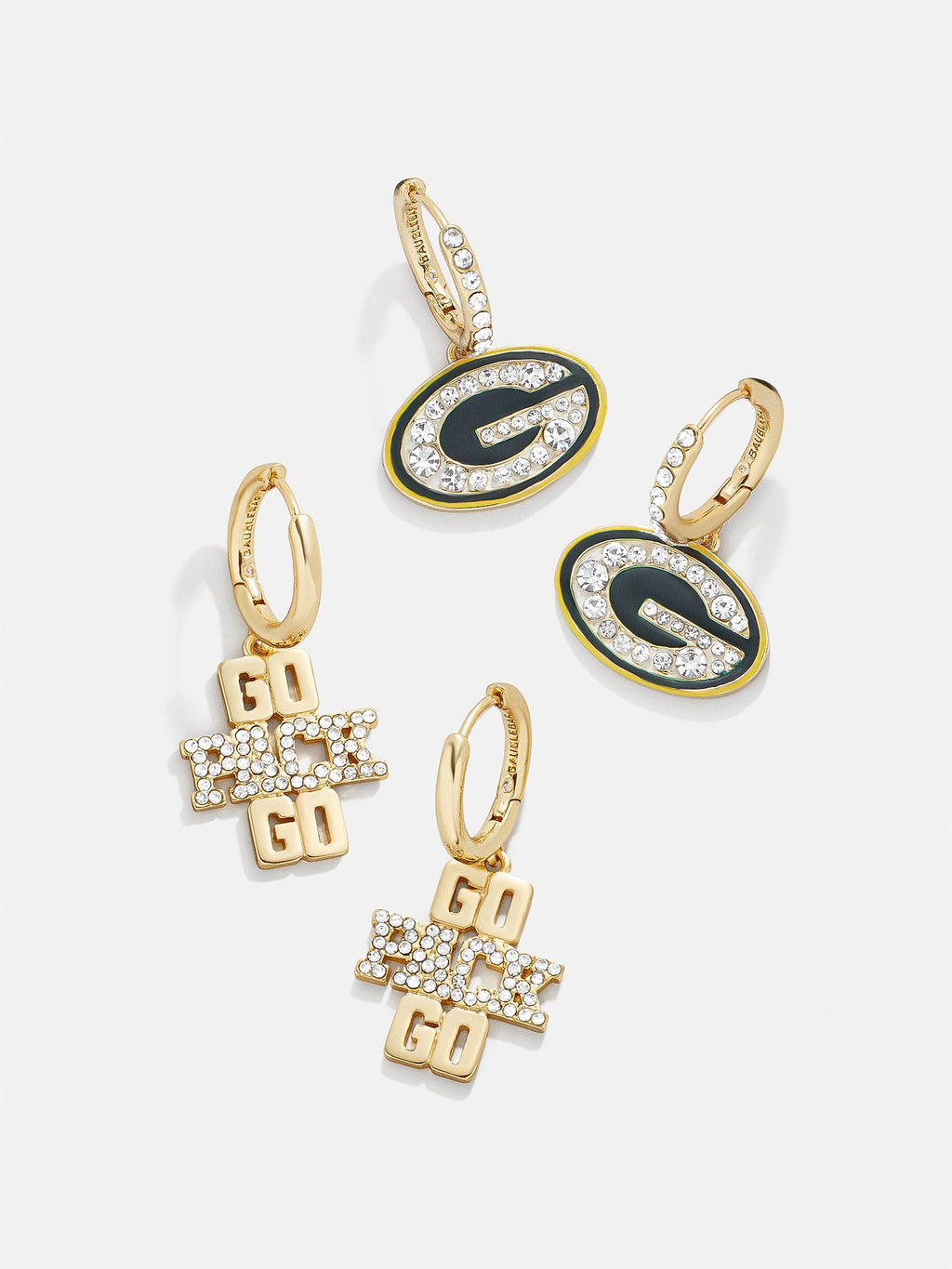 Baublebar Green Bay Packers Gold Chain Necklace Gold