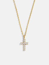 BaubleBar Agape 18K Gold Necklace - Gold/Pavé - 
    Ends Tonight: Enjoy 25% Off
  
