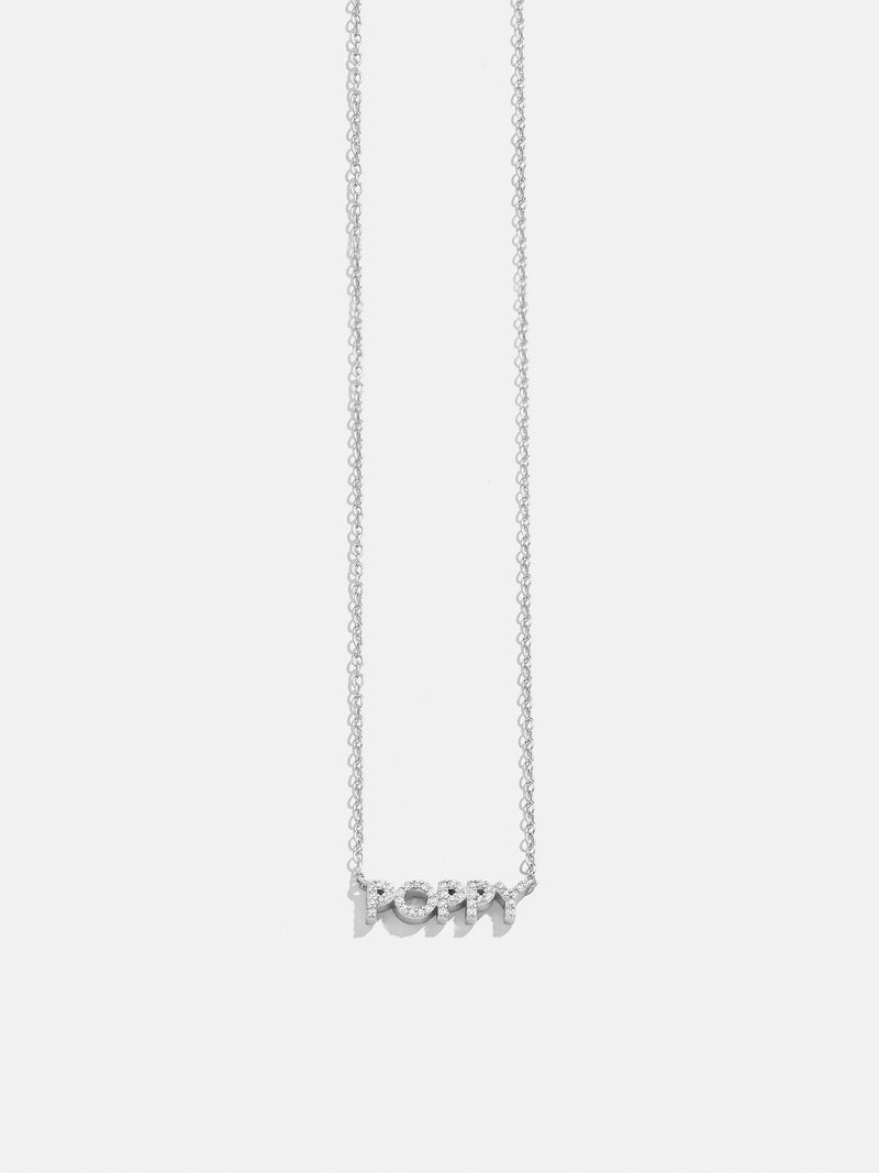 BaubleBar Sterling Silver. Pavé Cubic Zirconia Stones - 
    18K Gold Plated Sterling Silver, Cubic Zirconia
  
