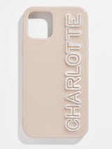 BaubleBar All the Beige Custom iPhone Case - Beige/White - 
    Custom Phone Case
  
