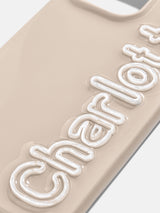 BaubleBar All the Beige Custom iPhone Case - Beige/White - 
    Ends Tonight: Enjoy 20% Off
  
