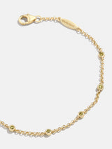 BaubleBar Yasmine 18K Birthstone Bracelet - Peridot - 
    Ends Tonight: Enjoy 25% Off
  
