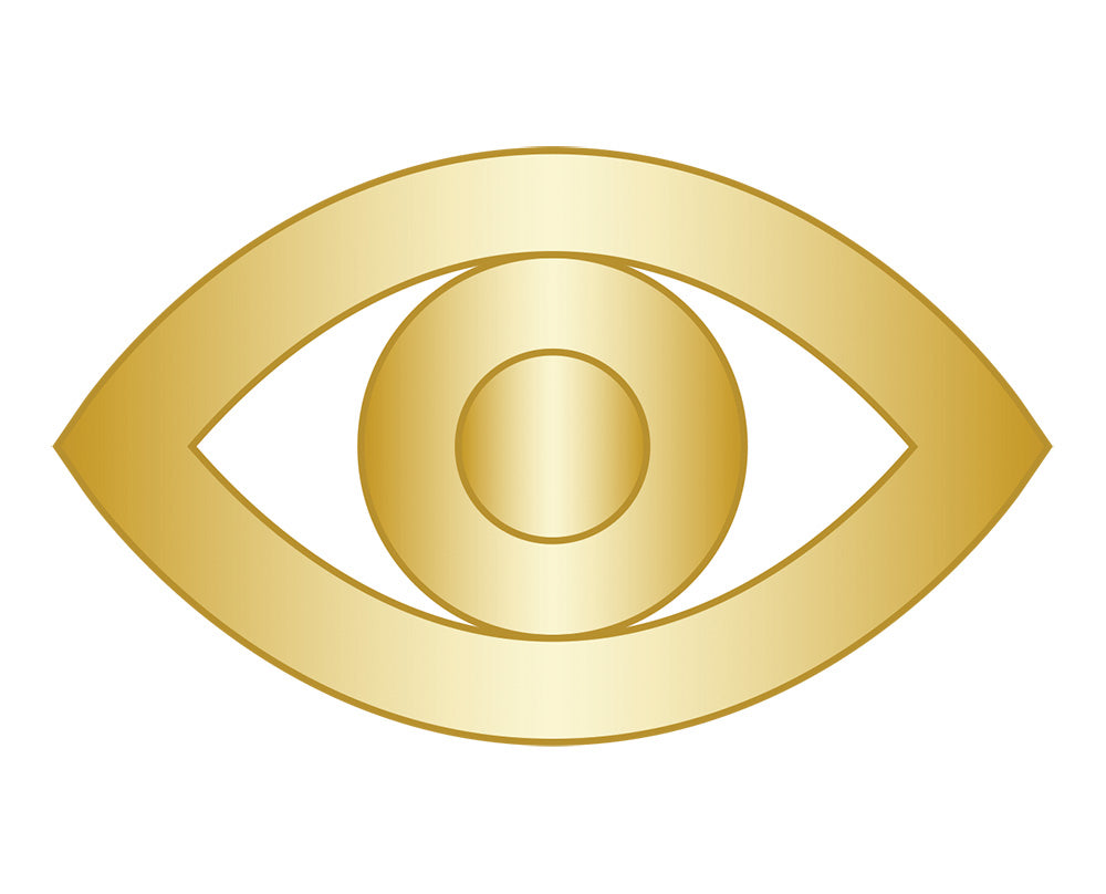 Evil Eye Icon - Gold