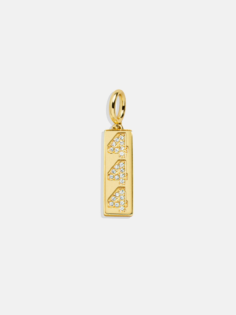 BaubleBar Angel Number Cluster Charm - 444 - 
    Enjoy 20% Off Necklaces – For a Limited Time
  
