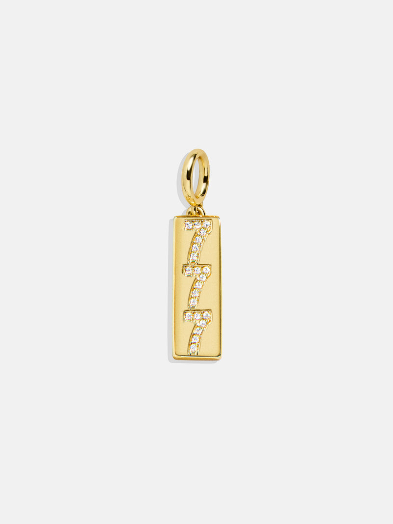 BaubleBar Angel Number Cluster Charm - 777 - 
    Enjoy 20% Off Necklaces – For a Limited Time
  
