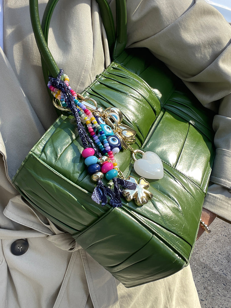 BaubleBar Luck And Loaded Bag Charm - Clover - 
    Ends Tonight: Enjoy 25% Off
  
