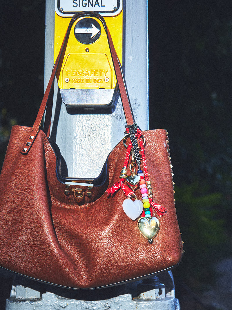 BaubleBar Braided Bandana Bag Charm - Red - 
    Ends Tonight: Enjoy 25% Off
  
