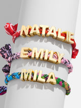 BaubleBar Custom Bandana Nameplate Bracelet - Blush - 
    Enjoy 20% Off: One week only
  
