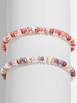 BaubleBar Gianna Semi-Precious Bracelet - Light Pink - 
    TAKE AN EXTRA 50% OFF
  
