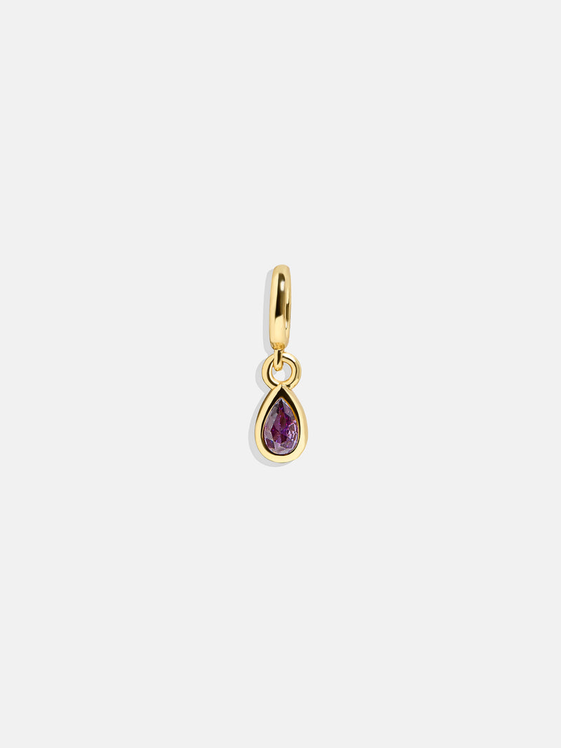 BaubleBar Birthstone Cluster Charm - Amethyst - 
    Enjoy 20% Off Necklaces – For a Limited Time
  
