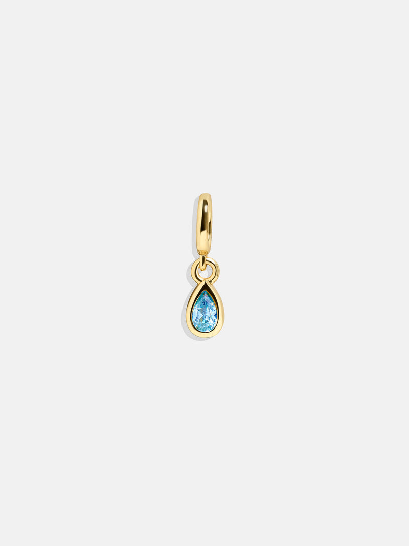 BaubleBar Birthstone Cluster Charm - Blue Zircon - 
    Enjoy 20% Off Necklaces – For a Limited Time
  
