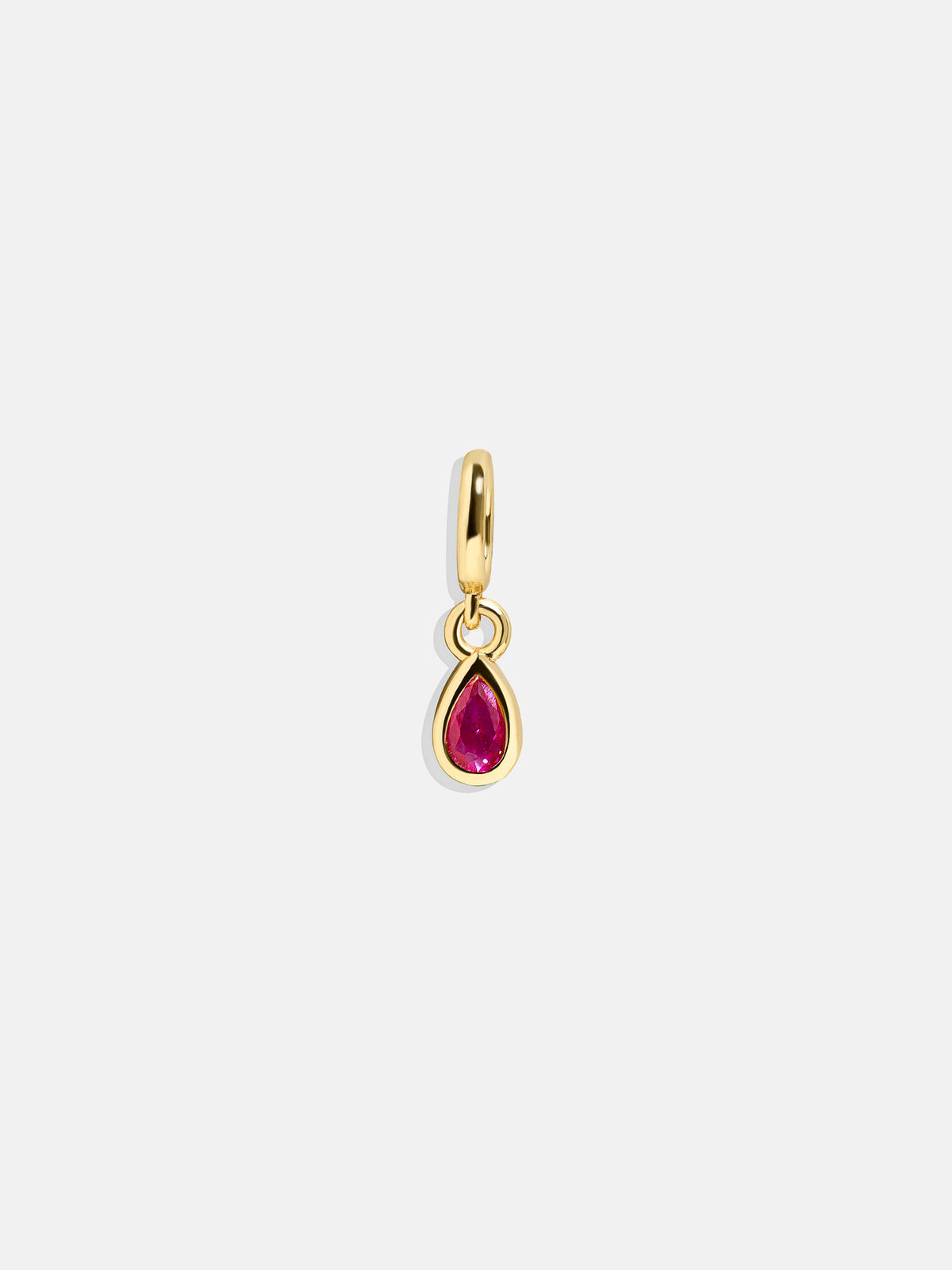 Birthstone Cluster Charm - Garnet