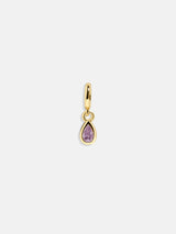 BaubleBar Birthstone Cluster Charm - Light Amethyst - 
    Create your own charm necklace
  
