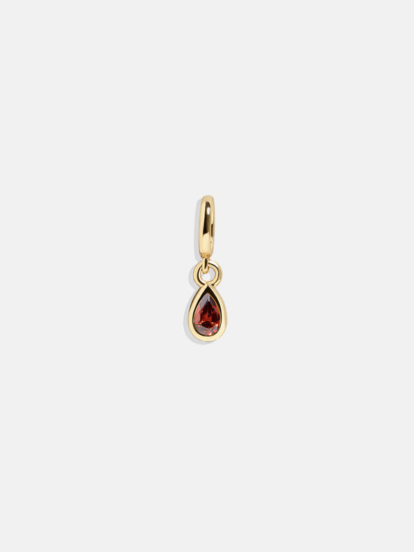 Birthstone Cluster Charm - Ruby