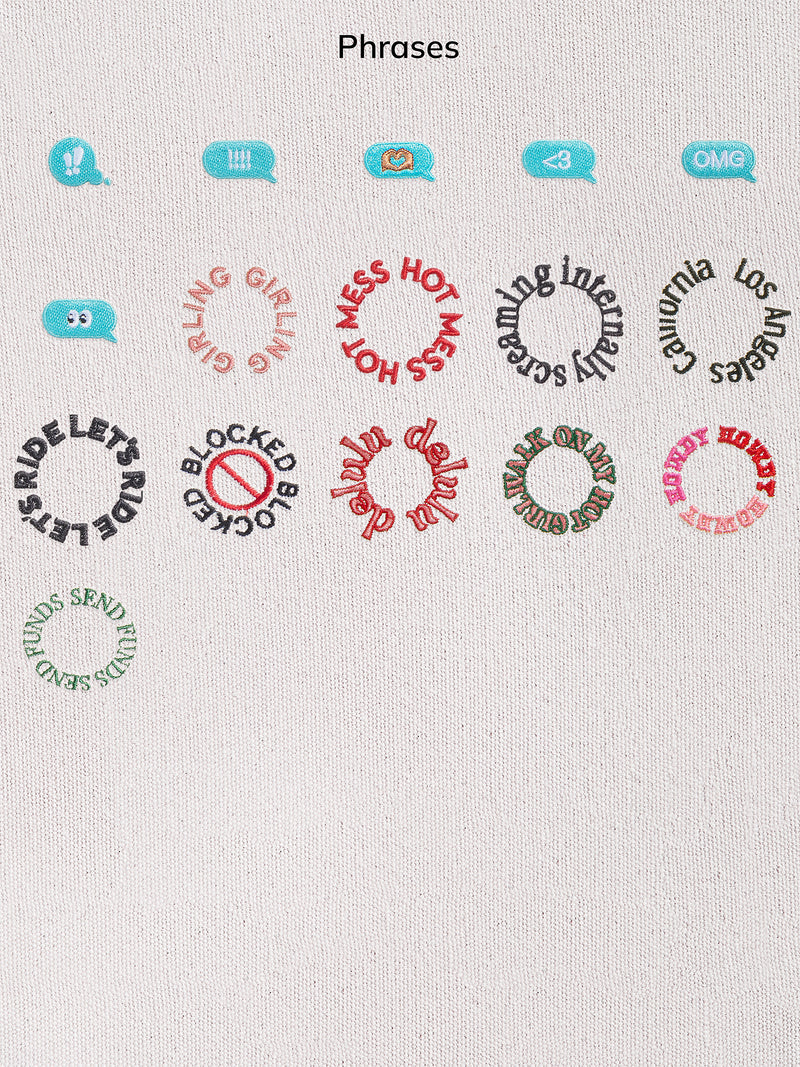 BaubleBar Natural - 
    Hand select 6 icons to personalize your tote
  
