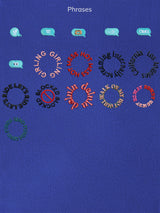 BaubleBar Navy - 
    Hand select 6 icons to personalize your tote
  
