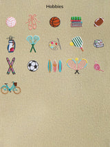 BaubleBar Beige - 
    Hand select 6 icons to personalize your tote
  
