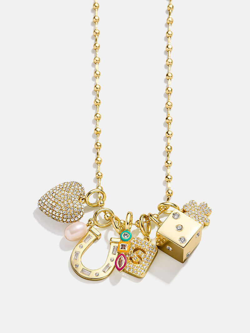 BaubleBar Joy Cluster Charm - Pearl - 
    Create your own charm necklace
  
