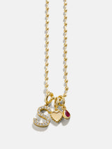 BaubleBar Heart Cluster Charm - Heart Gold - 
    Create your own charm necklace
  
