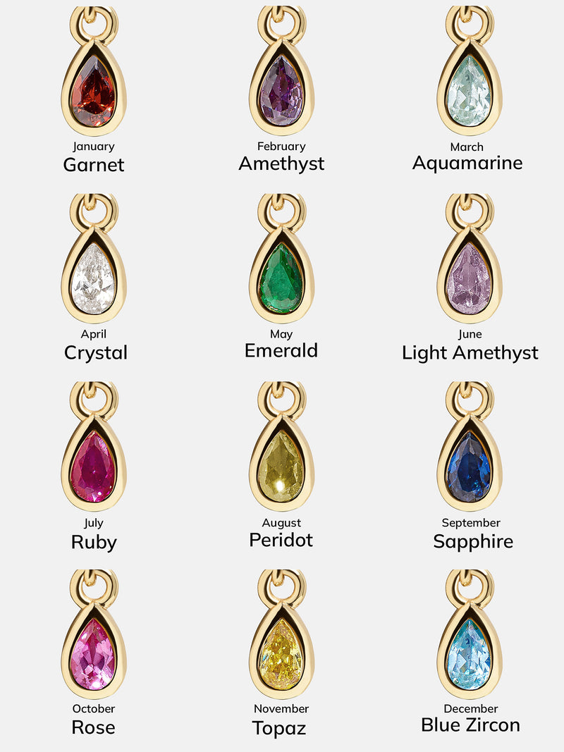 BaubleBar Birthstone Cluster Charm - Crystal - 
    Enjoy 20% Off: One week only
  
