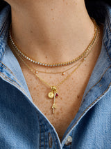 BaubleBar Custom Initial Charm - Gold - 
    Enjoy 20% Off Custom Gifts
  
