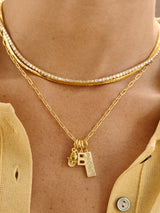 BaubleBar Classic Initial Cluster Charm - V - 
    Enjoy 20% Off Necklaces – For a Limited Time
  
