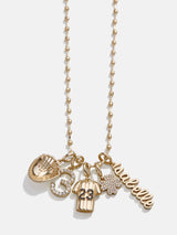 BaubleBar Custom Script Nameplate Charm - Gold - 
    Create your own charm necklace
  
