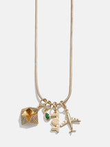 BaubleBar Custom Initial Heart Charm - Gold - 
    Create your own charm necklace
  
