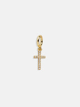 BaubleBar Faith Cluster Charm - Pave Cross - 
    Create your own charm necklace
  
