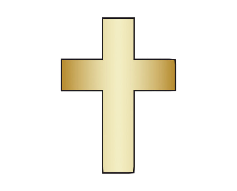 Cross Icon - Gold