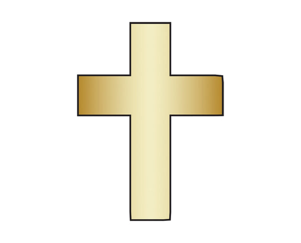 Cross Icon - Gold