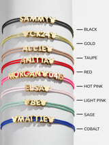 BaubleBar Mickey Mouse Disney Custom Cord Bracelet - Taupe - 
    20% off Bracelets Ends Tonight
  

