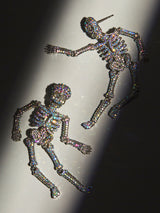 BaubleBar Bone-A-Fide Hottie Earrings - Iridescent - 
    Crystal shakey skeleton earrings - available in 3 colors
  
