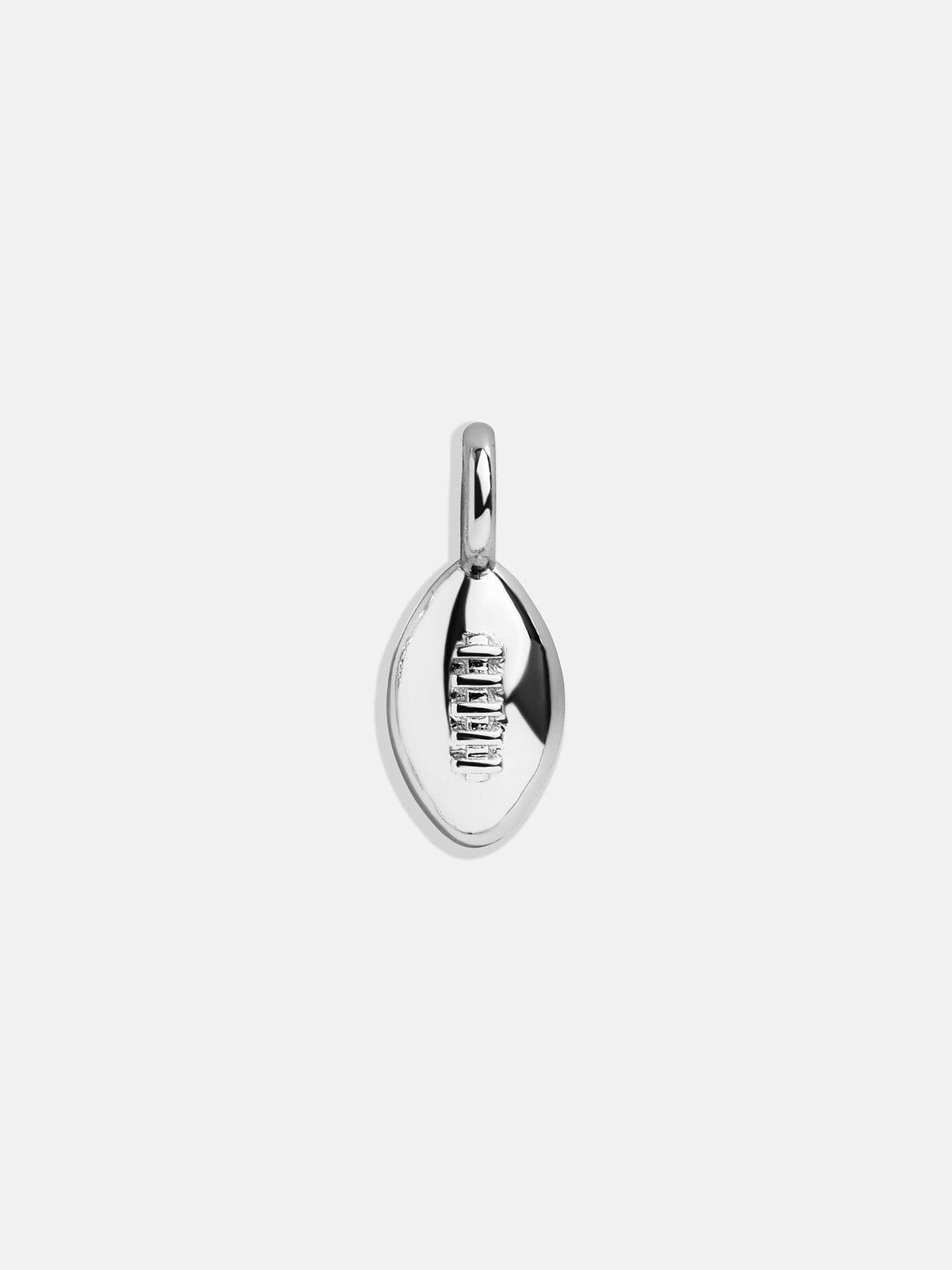 Football Cluster Charm - Silver Football